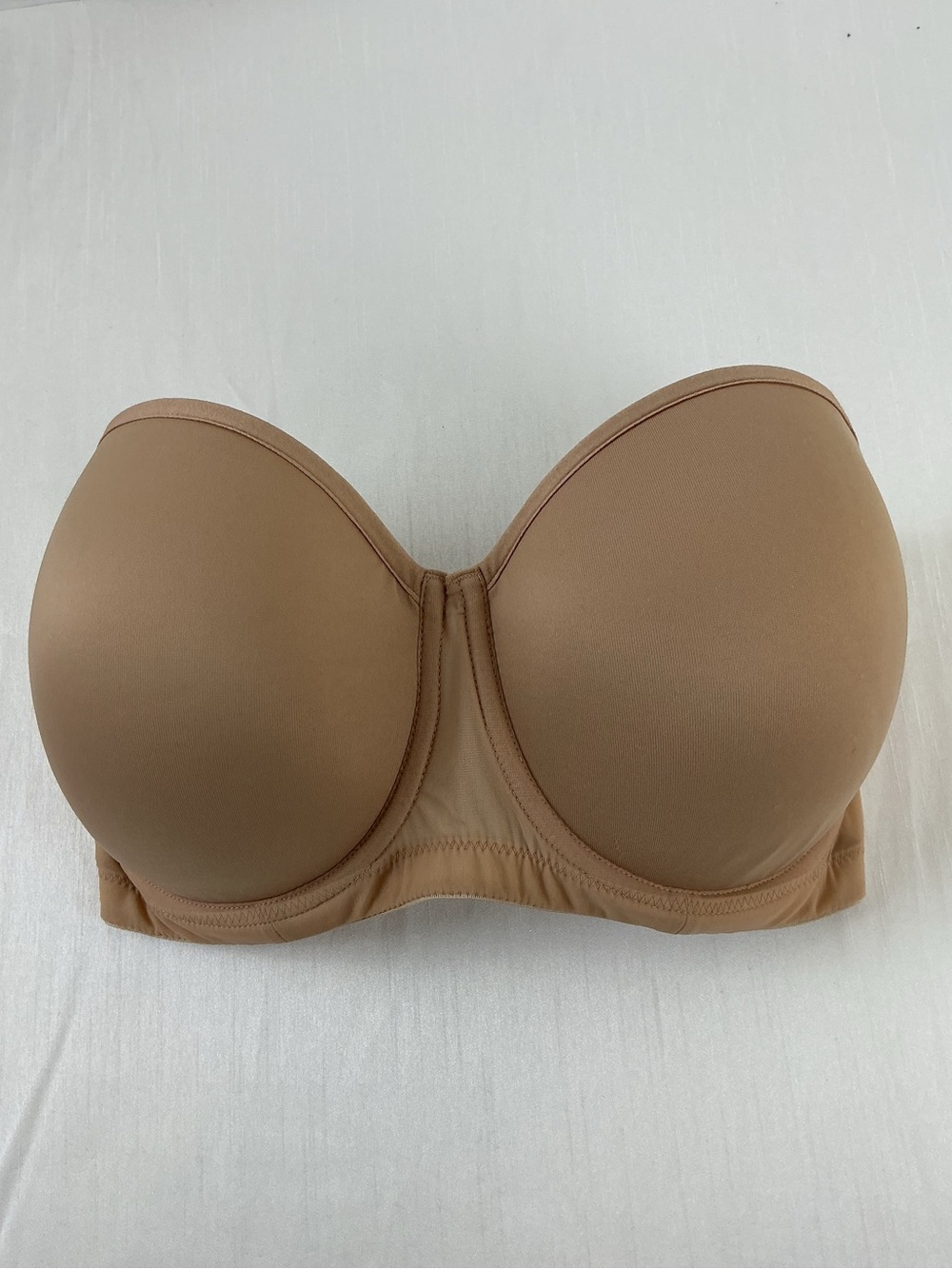 Le Mystere nude strapless bra 32G